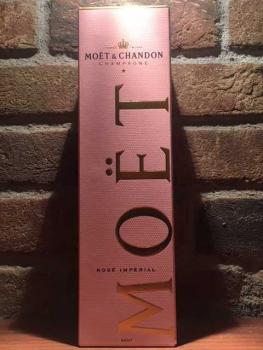 Champagner Frankreich Moët & Chandon Rosé 0,75 l Flasche in der Geschenkverpackung